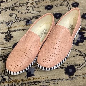 Light pink women’s loafers